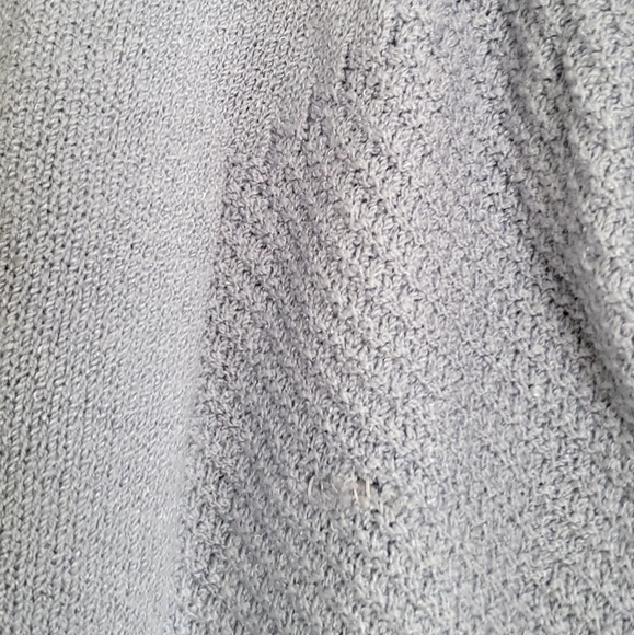 St John Sport Santana Wool Blend Cardigan Size Medium Contrast Trim Blue - Picture 14 of 14